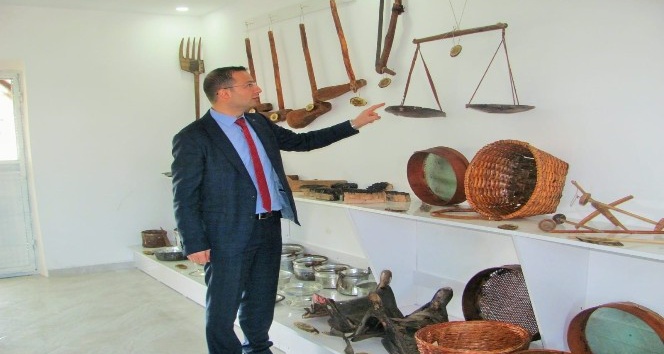 5 ayda toplanan 500 parça eşya ile müze kuruldu
