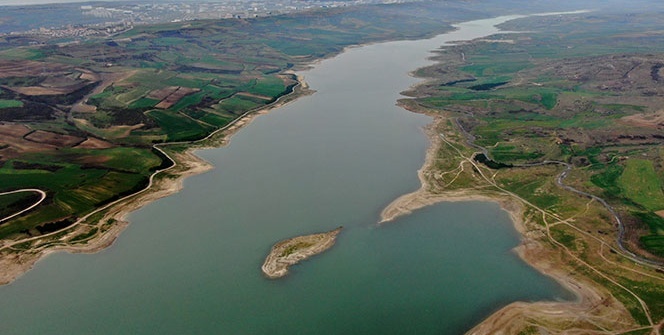 Kanal İstanbul güzergahı havadan görüntülendi