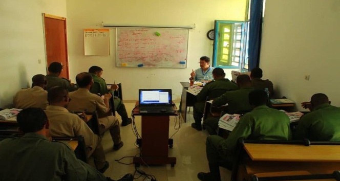 Bartın Üniversitesi’nden Moritanyalı askerlere Türkçe eğitimi