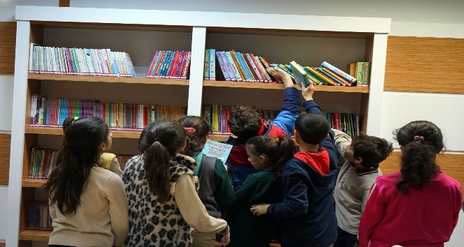 Kahramanmaraş’ta çocuklara özel kütüphane