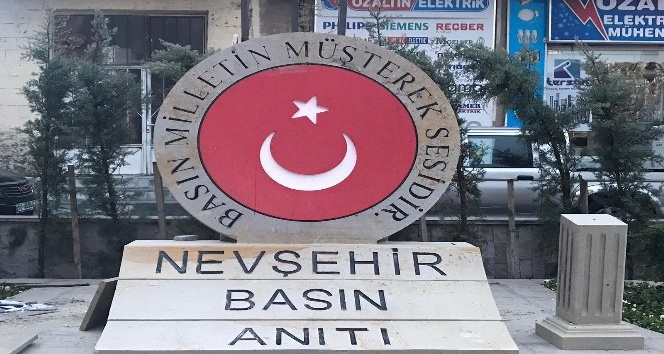 Nevşehir Basın Anıtı yarın açılıyor