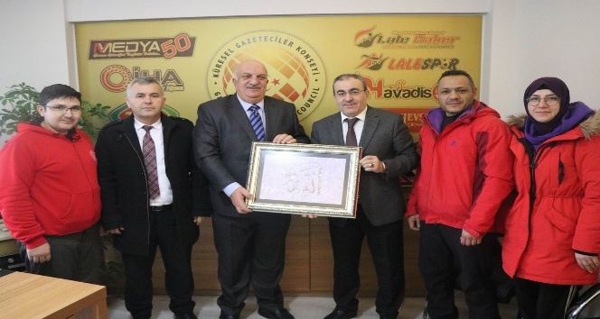 Gençlik ve Spor İl Müdür Ünlüer, KGK’ni ziyaret etti