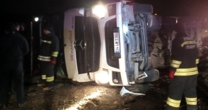 Edirne’de trafik kazası: 1 ölü