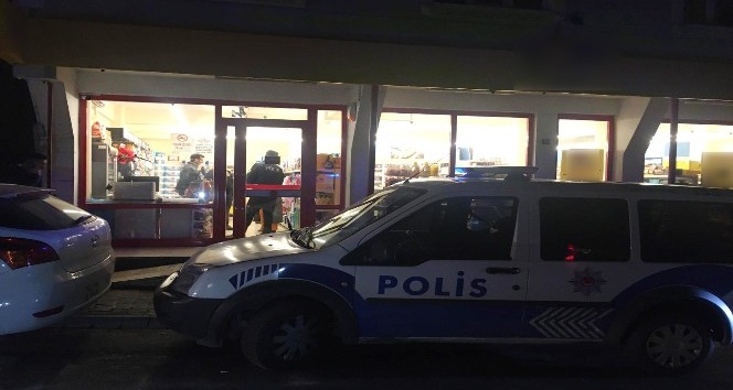 Ümraniye’de silahlı market soygunu