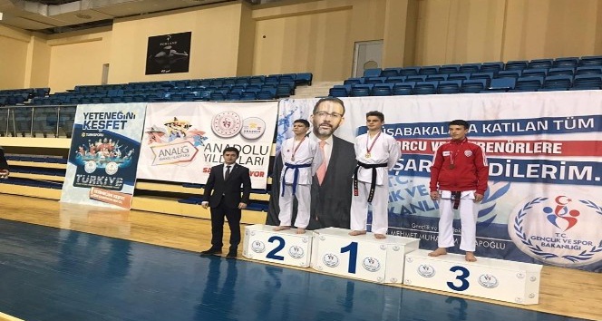 Okul Sporları Karate Müsabakaları sona erdi