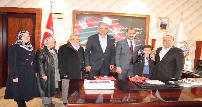 Tosya Belediye Başkanına İdareciler Günü Ziyareti