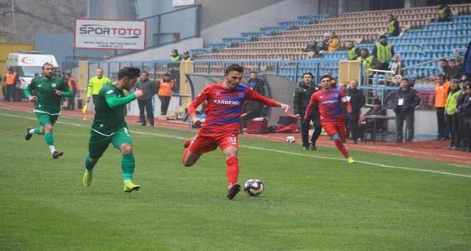 TFF 2. Lig: Kardemir Karabükspor: 0 - Sivas Belediyespor: 0