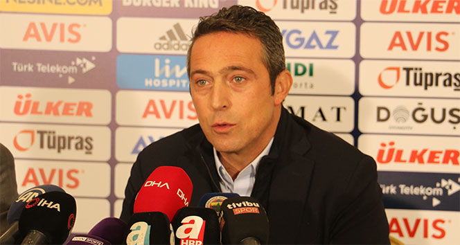 Ali Koç'tan TFF'ye sert sözler