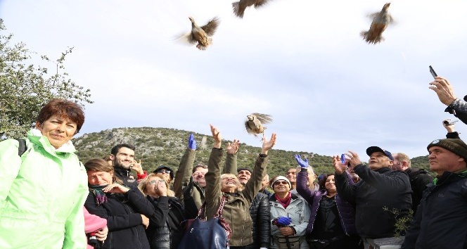 Kaş’ta ‘Topçu Yolu Yürüyüşü’