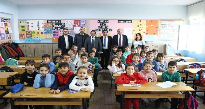 Başkan Ergin’den ilçedeki okullara yakın takip
