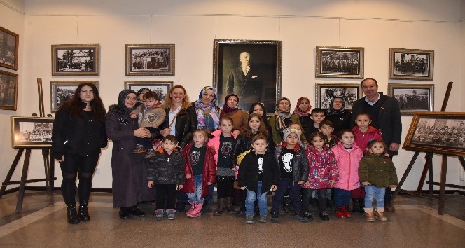 Karaabdülbakili çocuklar Atatürk Müzesine hayran kaldı