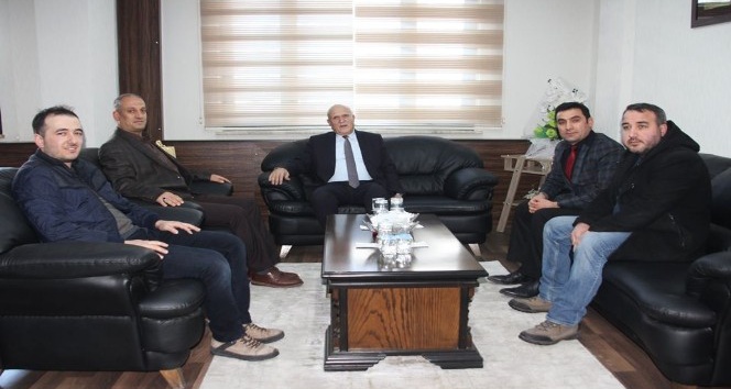Arif Akcan’dan Başkan Pekmezci’ye ziyaret