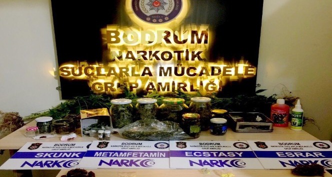Bodrum’da uyuşturucu operasyonu