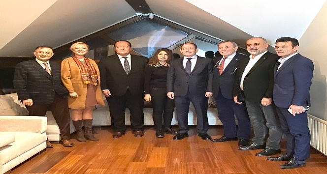 Milletvekili Hamzaçebi’den TÜMBİKON Genel Başkanı Akay’a ziyaret