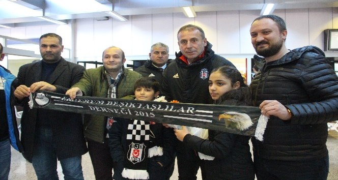 Beşiktaş, kupa maçı için Erzurum’a geldi