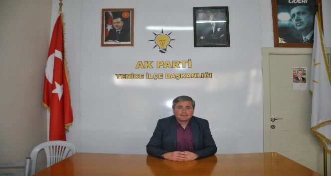 AK Parti Yenice İlçe Başkanı Kırık görevinden istifa etti