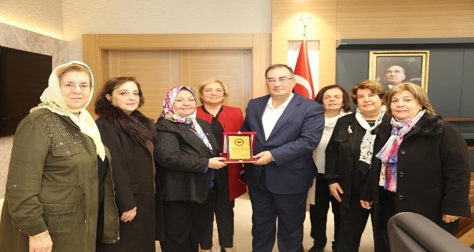 Türk Kadın Konseyinden Başkan Bulut’a ziyaret