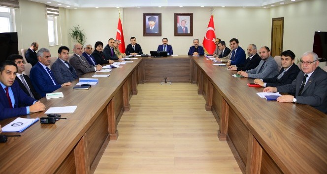 Vali Mustafa Masatlı başkanlığında Uyuşturucu ve Bağımlılıkla Mücadele Değerlendirme toplantısı yapıldı