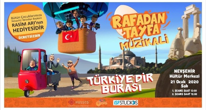 Belediye Başkanı Arı’dan Nevşehirli çocuklara tatil hediyesi