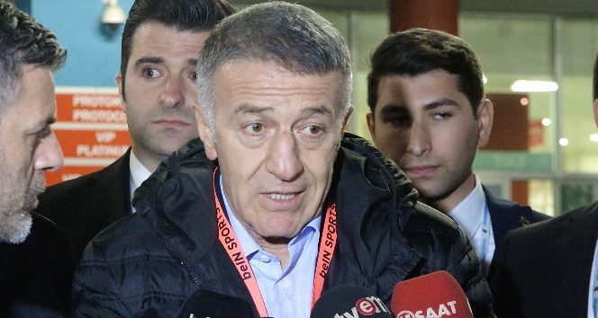 Trabzonspor Kulübü Başkanı Ahmet Ağaoğlu: &quot;Son zamanlarda herkes Trabzonspor’un muhasebesini tutmaya başladı&quot;