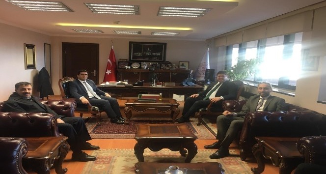 Uçhisar Belediye Başkanı Süslü, Kütüphaneler Genel Müdürü Turşucu’yu ziyaret etti