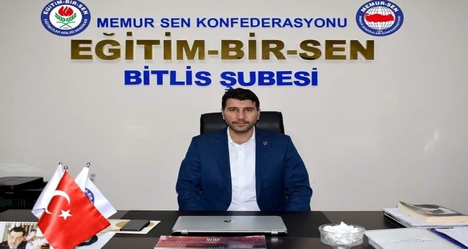 Eğitim Bir-Sen Bitlis Şube Başkanı Cabir Durak: “Köklü sorunlara gerçekçi çözümler gerekiyor”