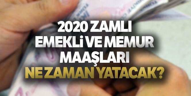 Emekli maaş farkları ne zaman yatacak? 2020 zamlı maaş ne zaman yatacak