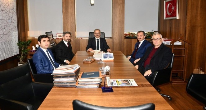 Milletvekili Aydın ve Başkan Kılınç, Karayolları Genel Müdürü Uraloğlu ile görüştü