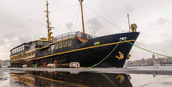 44 yıllık emektar vapur yeniden Boğaz’da