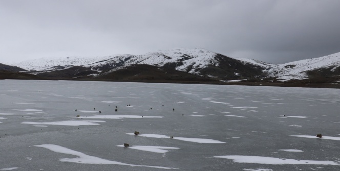 Donan goller yürüyüş parkuruna dönüştü