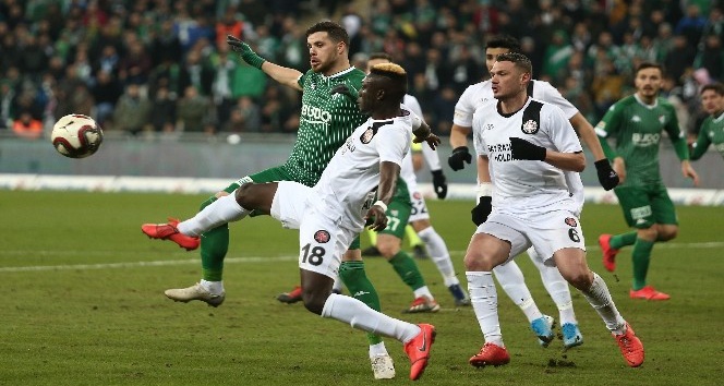 TFF 1. Lig: Bursaspor: 2 - Fatih Karagümrük: 1