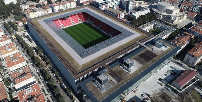 Türkiye’de ilk olacak stadyum gün sayıyor