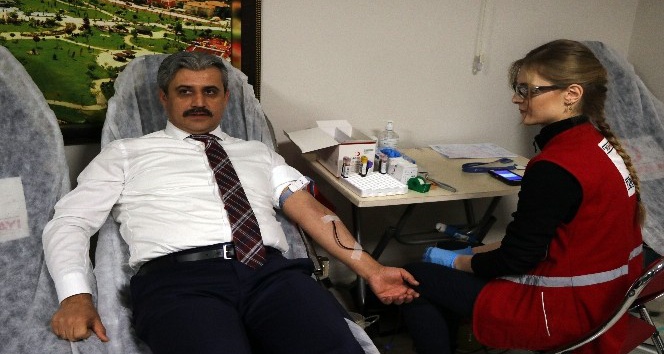 Yozgat Belediyesinden kan bağışına destek