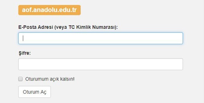 AÖF Sınav Sonuçları Sorgulama| AÖF OİBS Giriş!