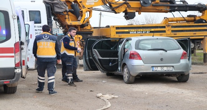 Vince çarpan sürücü öldü