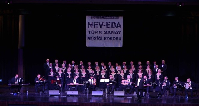 Nev-Eda Türk Sanat Müziği Korosu performansı ile alkış aldı