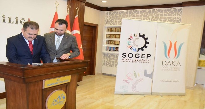 Hakkari’de 2019 SOGEP Güdümlü Projelerin protokolü imzalandı