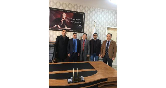 Sağlık-Sen’den Milli Eğitim Müdürü Babayiğit’e ziyaret