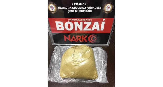 Kastamonu’da 195 gram bonzai maddesi ele geçirildi