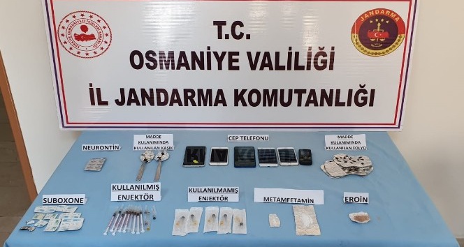 Osmaniye’de uyuşturucu operasyonuna 2 tutuklama