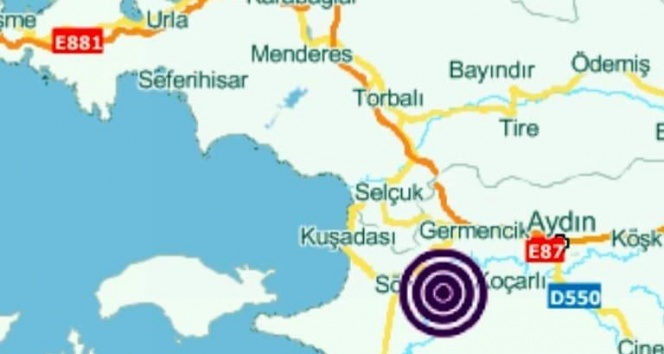 Manisa’daki depremler Aydın’da da hissedildi