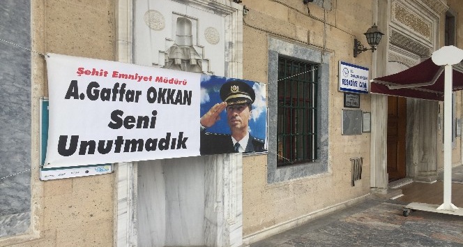 Şehit Emniyet Müdürü Ali Gaffar Okkan unutulmadı