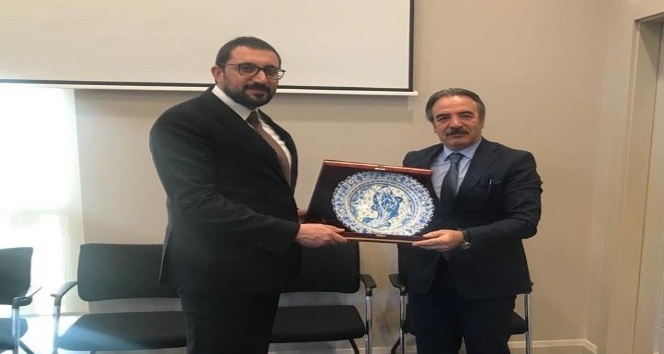 Rektör Bağlı’dan Cumhurbaşkanı Başdanışmanı Akış’a ziyaret