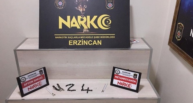 Erzincan’da uyuşturucu operasyonunda 1 kişi tutuklandı
