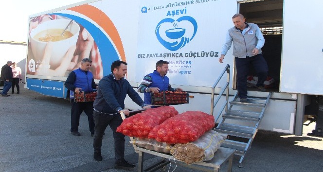 Antalya’dan deprem bölgesine arama kurtarma ekibi ve yardım tırı
