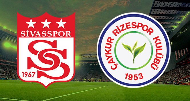 Sivasspor ile Çaykur Rizespor 16. randevuda