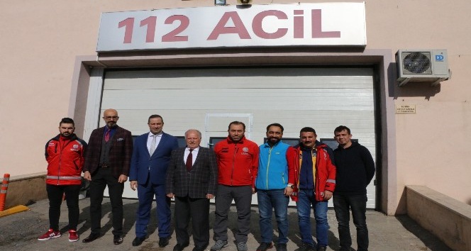 Meclis Başkanı Yıldız, Elazığ’dan dönen AFAD, 112 ve UMKE ekiplerini ziyaret etti
