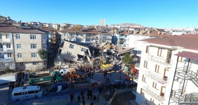Elazığ depreminde can kaybı 41&#039;e yükseldi