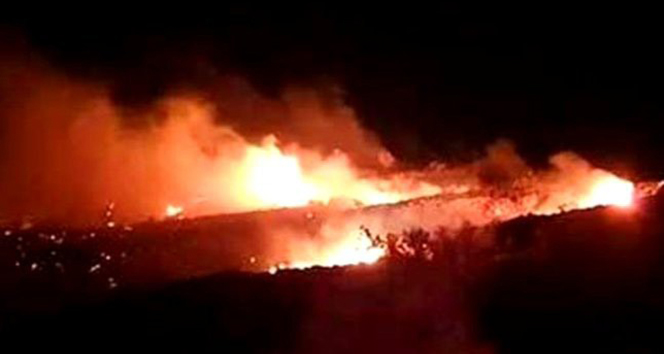 Cezayir&#039;de askeri uçak düştü: 2 ölü