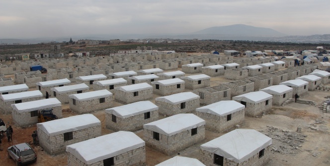 İşte Cumhurbaşkanı Erdoğan’ın İdlibliler için bahsettiği briket evler